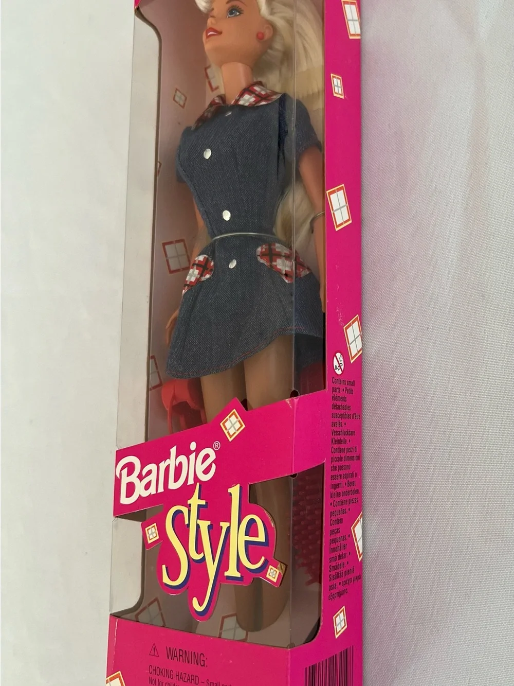 Vintage 1997 Barbie Style Blonde Doll